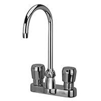 Zurn Z866B0-XL 4" Centerset Metering Faucet with 5-3/8" Gooseneck