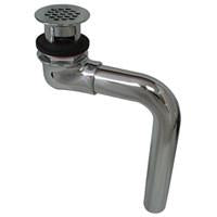 Zurn Z8746NOF-PC 1-1/4" 17-Gauge ADA Compliant Offset Lavatory Grid Strainer Less Overflow