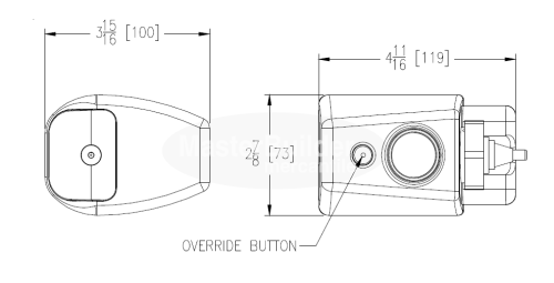 Zurn ZERK-CCP E-Z Flush® Automatic Sensor Retrofit Kit for Closet and Urinal Flush Valves