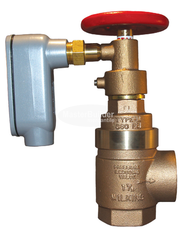 Zurn Wilkins ZW4104SS Pressure-Tru® 1-1/2" Pressure Reducing Fire Sprinkler Control Valve, Integral Supervisory Switch