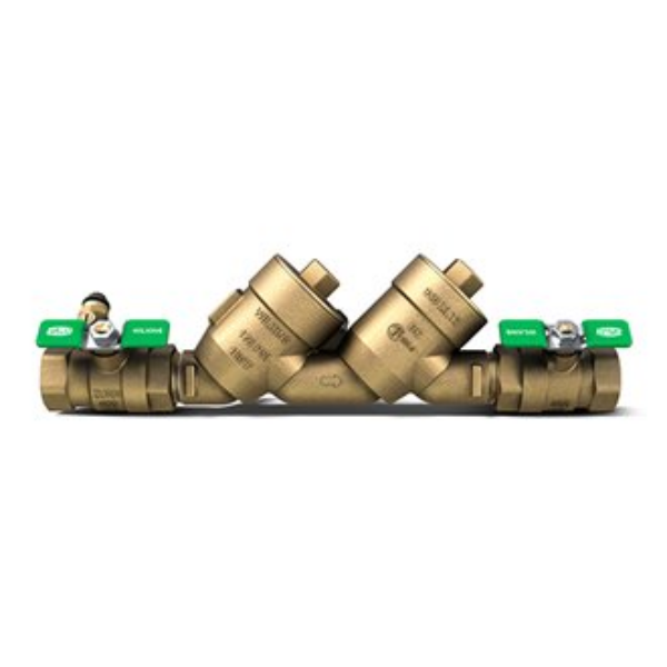 Zurn Wilkins 114-950XLT2 1-1/4" DCVA Double Check Valve Assembly Backflow Preventer, Lead-Free