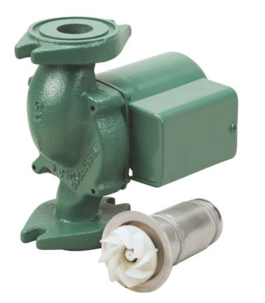 Taco 007-F5-7-IFC Cast Iron Circulator Pump 1/25HP With Inline Flow Check Valve