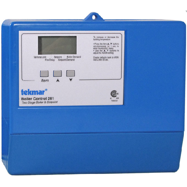 Tekmar 261 Boiler Control - Two Stage Boiler & Setpoint