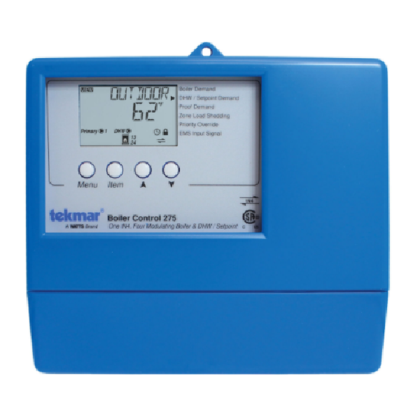 Tekmar 275 Control - One tN4 - Four Modulating Boiler & Domestic Hot Water / Setpoint