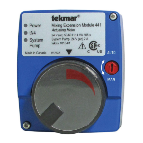 Tekmar 441 TEKNET - Mixing Expansion Module - Actuating Motor